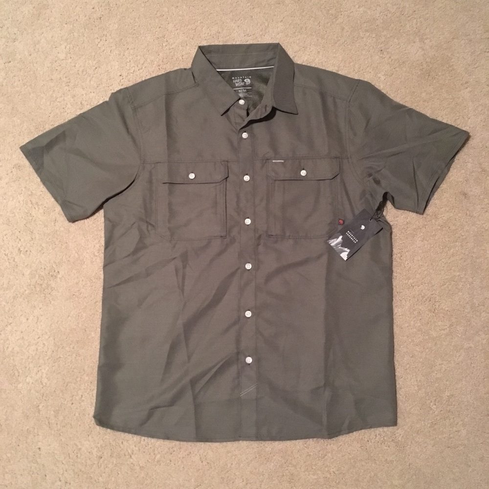 Mountain Hardwear tech button down